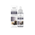 80ml bottle of Black Rice Exfoliating Liquid skincare essence on a plain background.