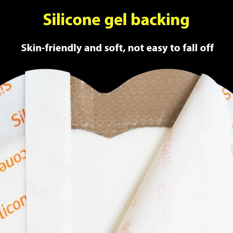 Large skin colour silicone foam dressing sticker for bedsores and pressure ulcers
