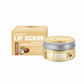 Amatoni Lip Scrub jar in one of four flavours: Coconut, Raspberry, Vanilla, or Watermelon, 30g net weight.