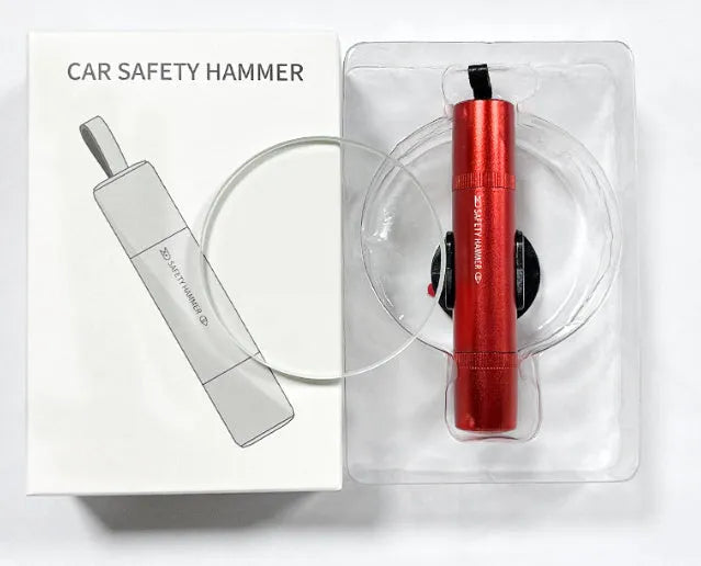 Mini aluminium alloy automobile safety hammer window breaker escape tool