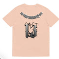 Men's black t-shirt with 3D digital printing design, round neck and short sleeves