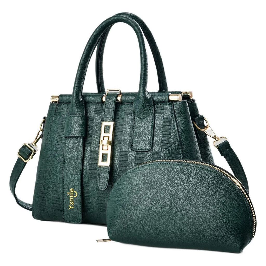 Round women's crossbody shoulder bag in PU leather, shown in one of seven available colours.