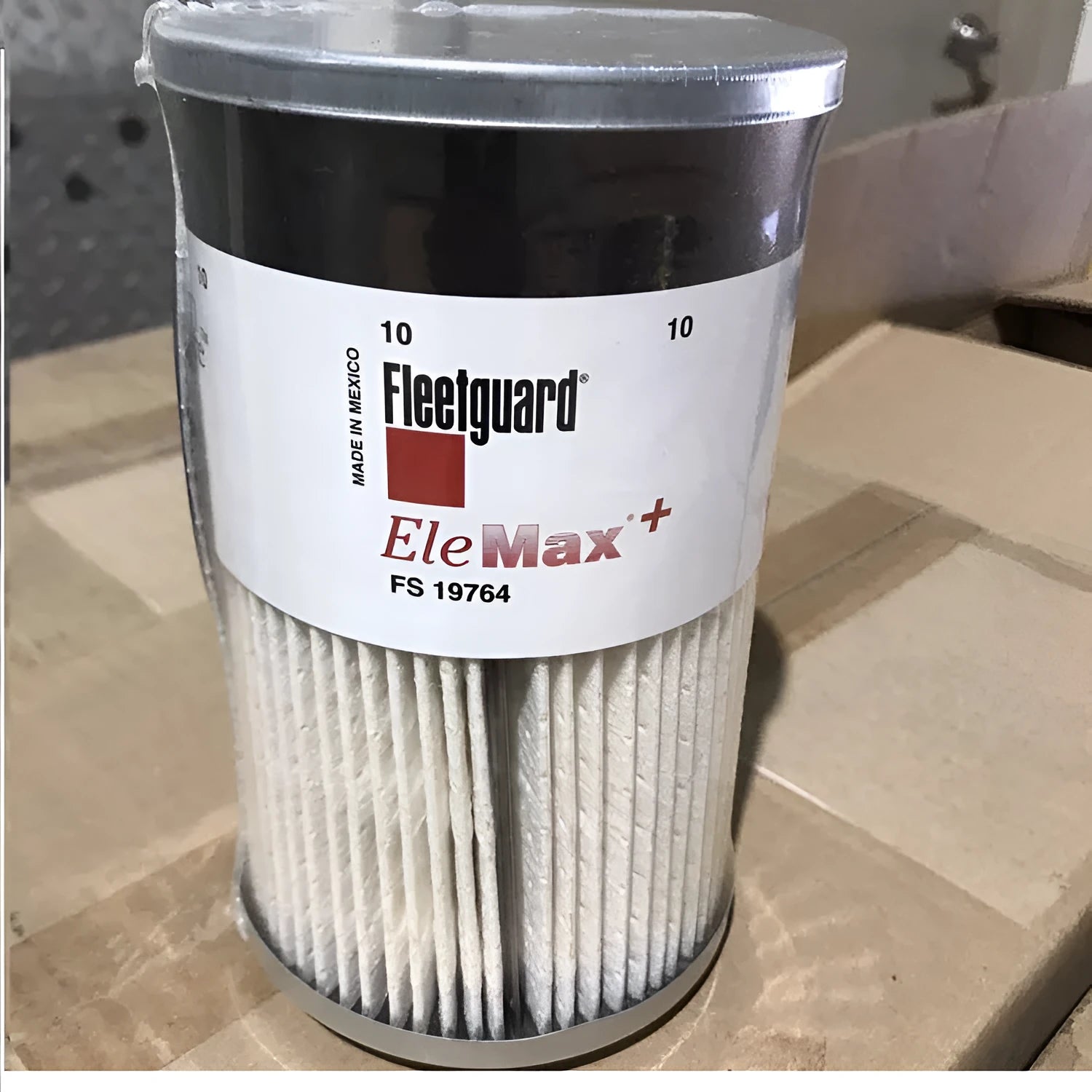 FS19764 diesel fuel filter for generator sets with folding paper element