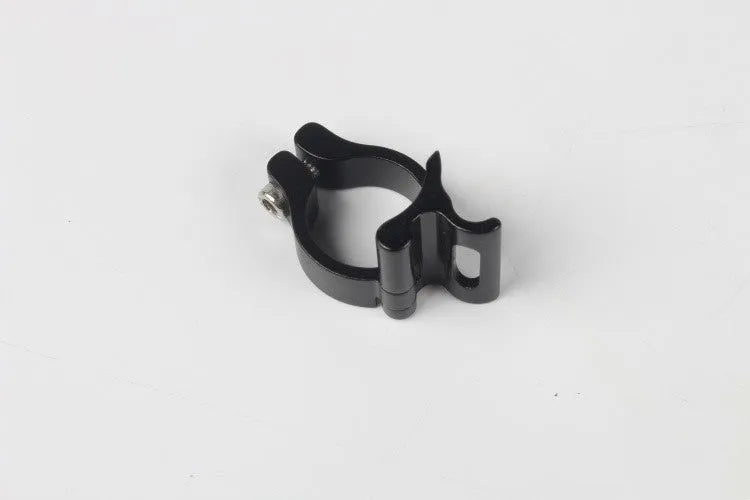 Black aluminium alloy vehicle clamp ring with 28.6mm diameter for highway steel frame tubing