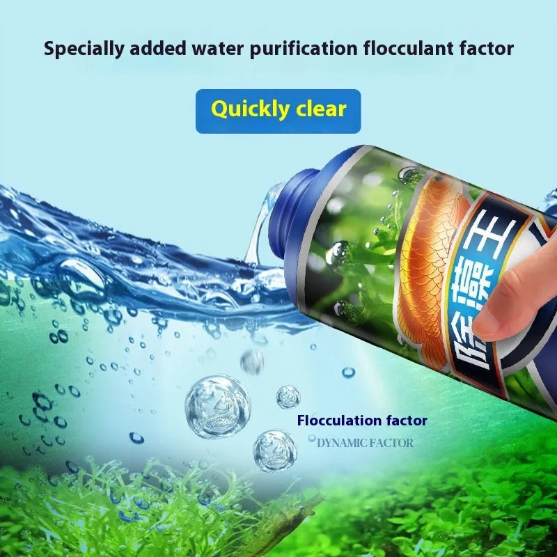 Ecological Algae Removal King algaecide bottle for fish tank and pond green algae removal