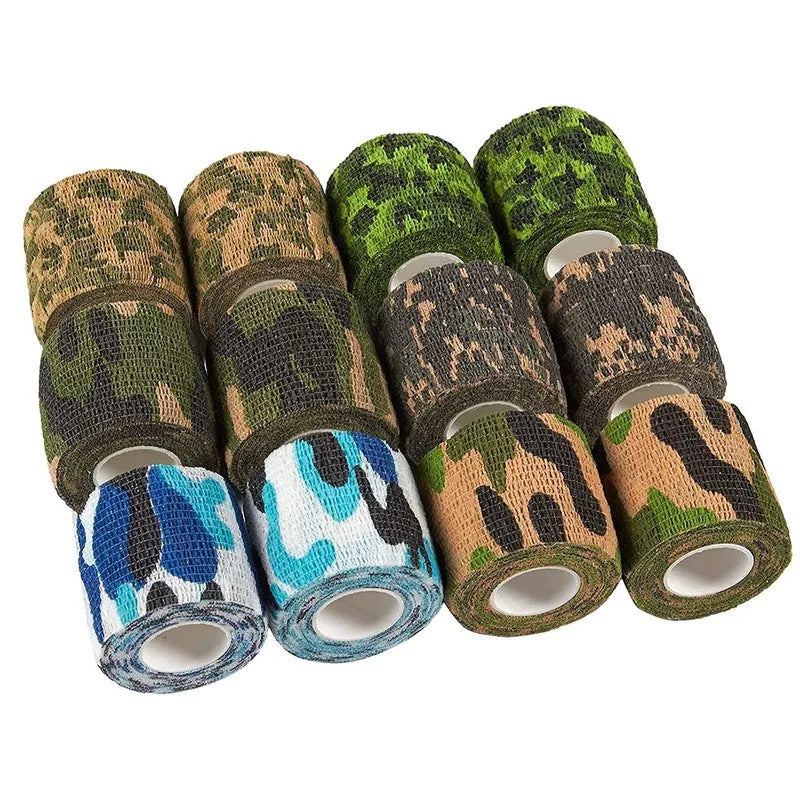 Non-woven camouflage bandage roll self-adhesive 5cm x 4.5m in ACU pattern