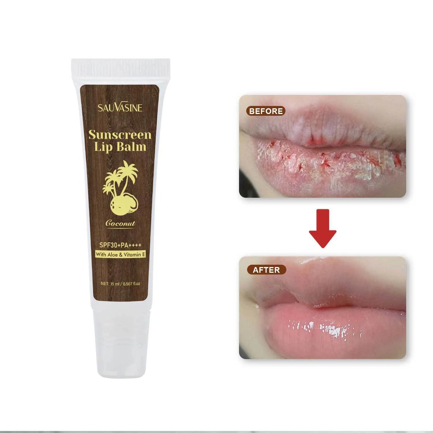 Protective lip moisturising cream in 50ml lipstick format for nourishing dry lips
