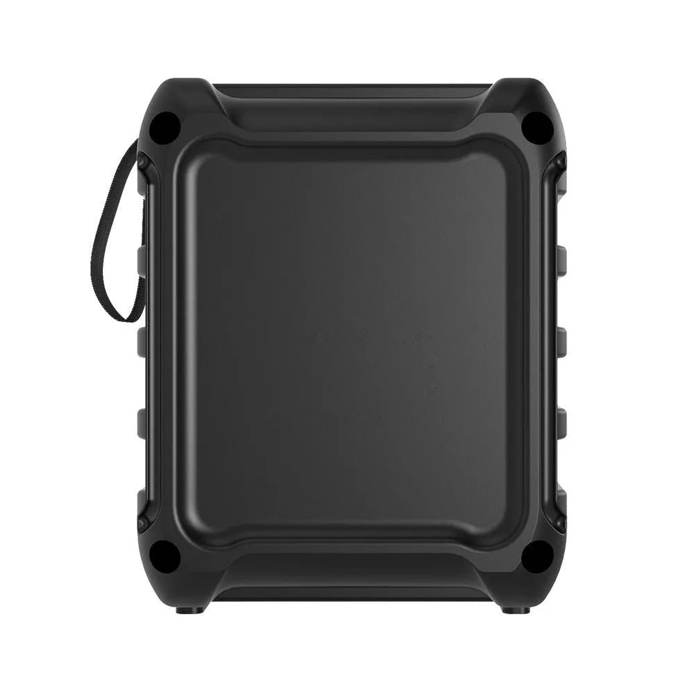 Portable Bluetooth speaker in colour 3107 showing compact design with USB charging port
