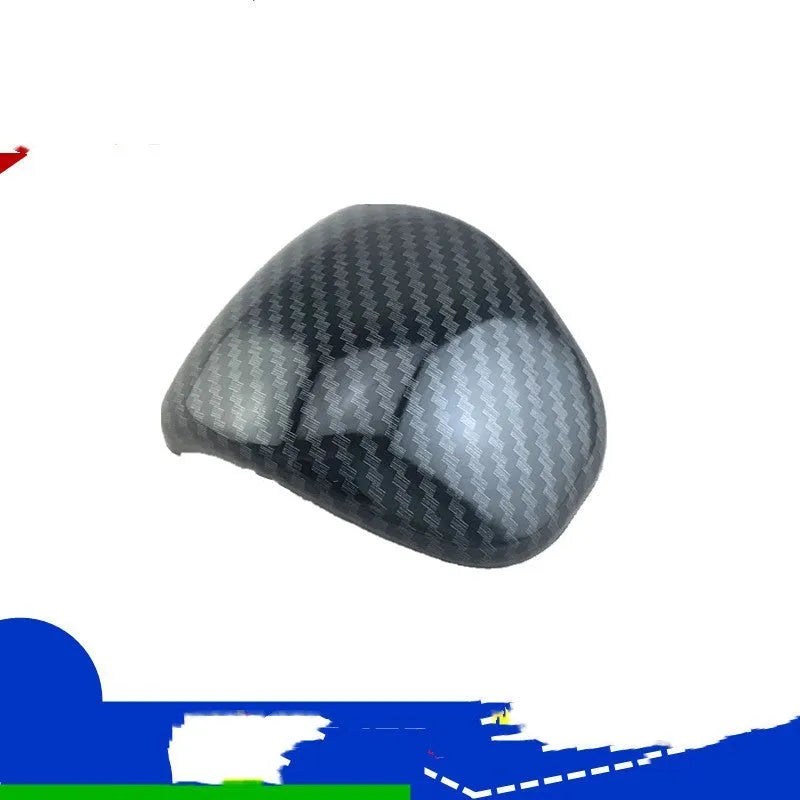 Carbon fibre pattern gear shift cover for car dashboard decoration