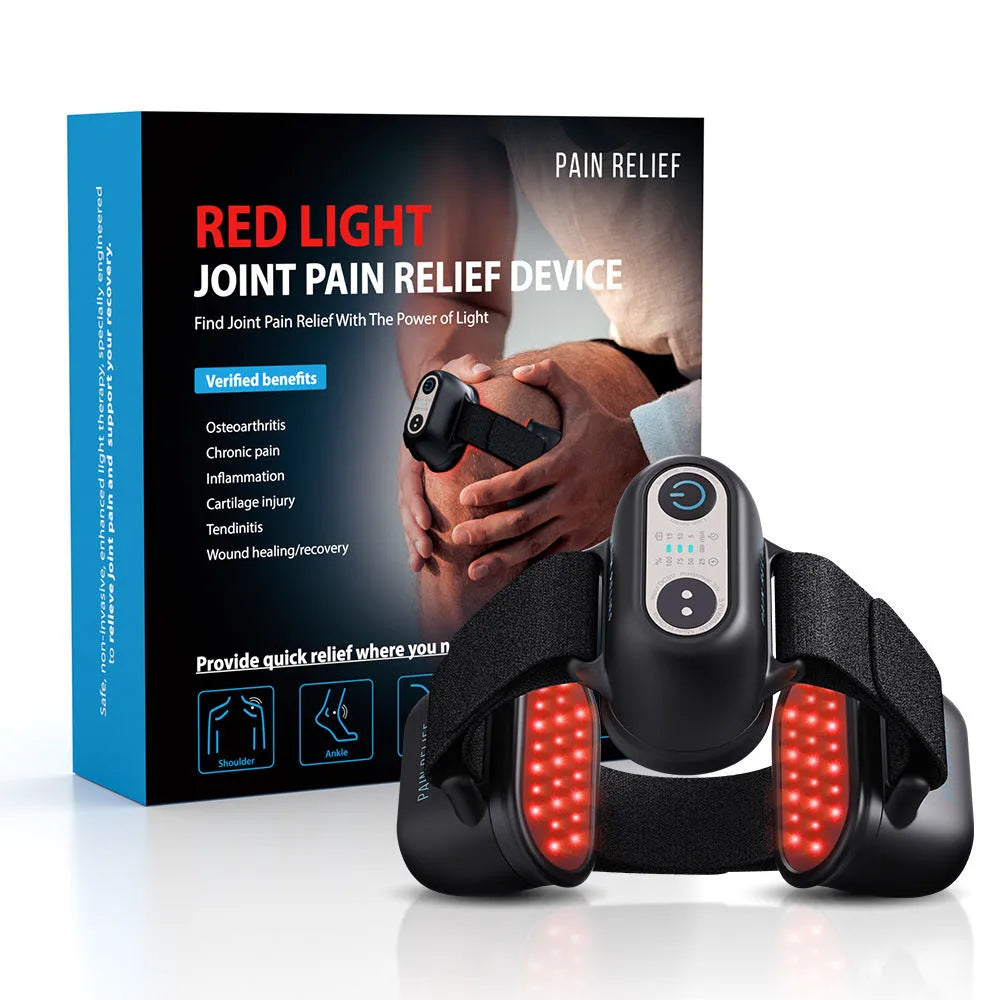 Black Joint Shoulder Pad Pain Physiotherapy Instrument with adjustable strap and three gear settings