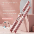 Children's adjustable open back stick yoga aid for posture correction in blue or pink