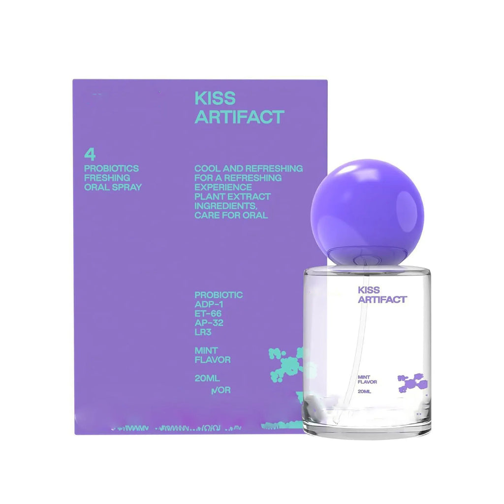 20ml portable oral spray bottle with probiotic formulation for daily hydration