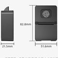 Punch free invisible drawer lock with key for wardrobe and safe box, no drilling required.