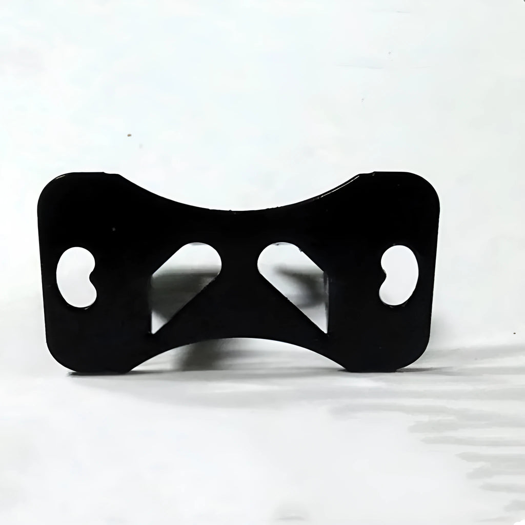 Universal in car camera holder metal bracket adjustable 120 degree angle black