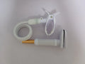 Black universal 95cm bedside fixed ventilator hose bracket made from aluminium alloy and ABS