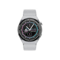 Black Bluetooth smartwatch with NFC payment, blood glucose monitor, and 1.39 inch circular tempered glass screen
