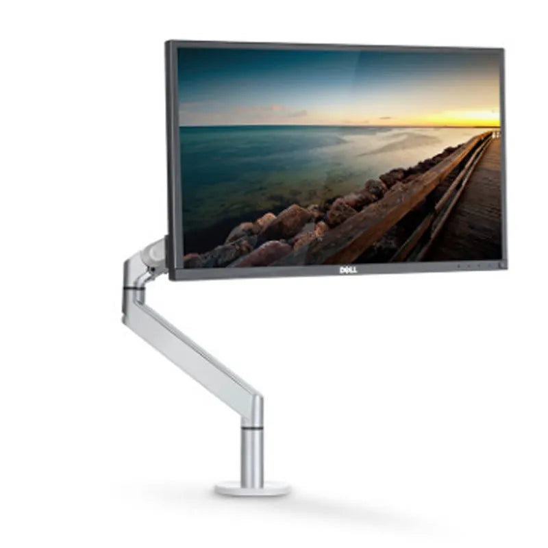 Aluminium laptop cooling stand with hover design in silver colour