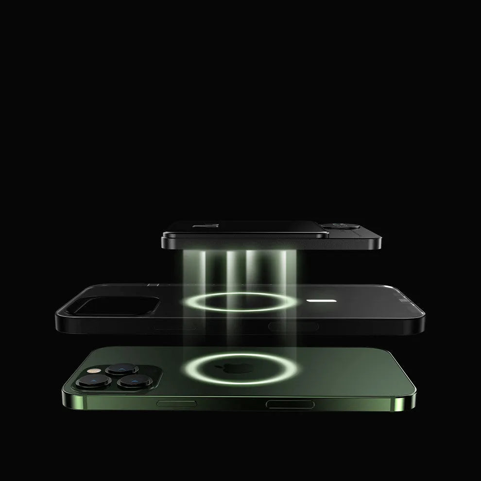Macsafe magnetic wireless power bank for iPhone 14 in Cangling green with 10000mAh capacity
