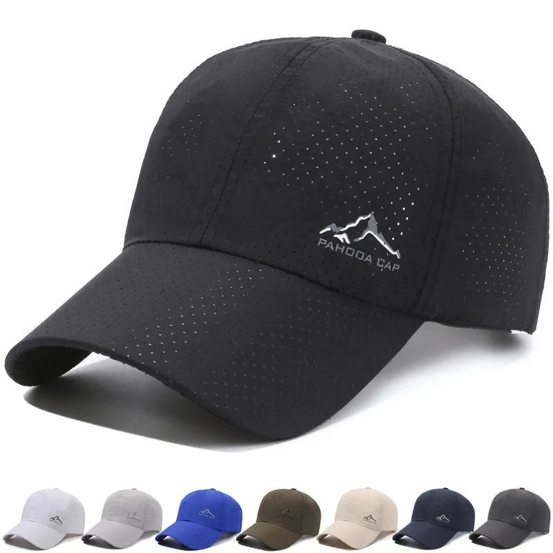Korean style adjustable baseball cap in polyester, shown in army green colour with a dome crown.