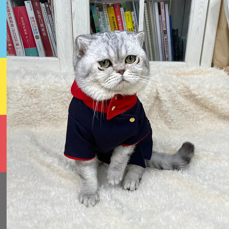 Tiger Staff Yuren coloured hoodie photography prop for cats and dogs on mannequin