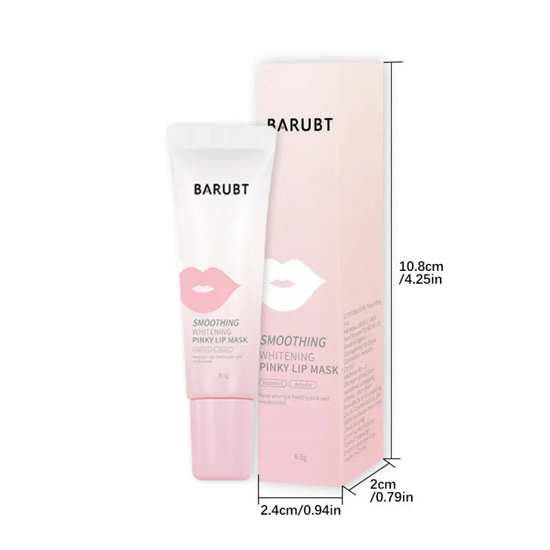 8.5g tube of brightening lip balm for moisturising and reducing colour fading