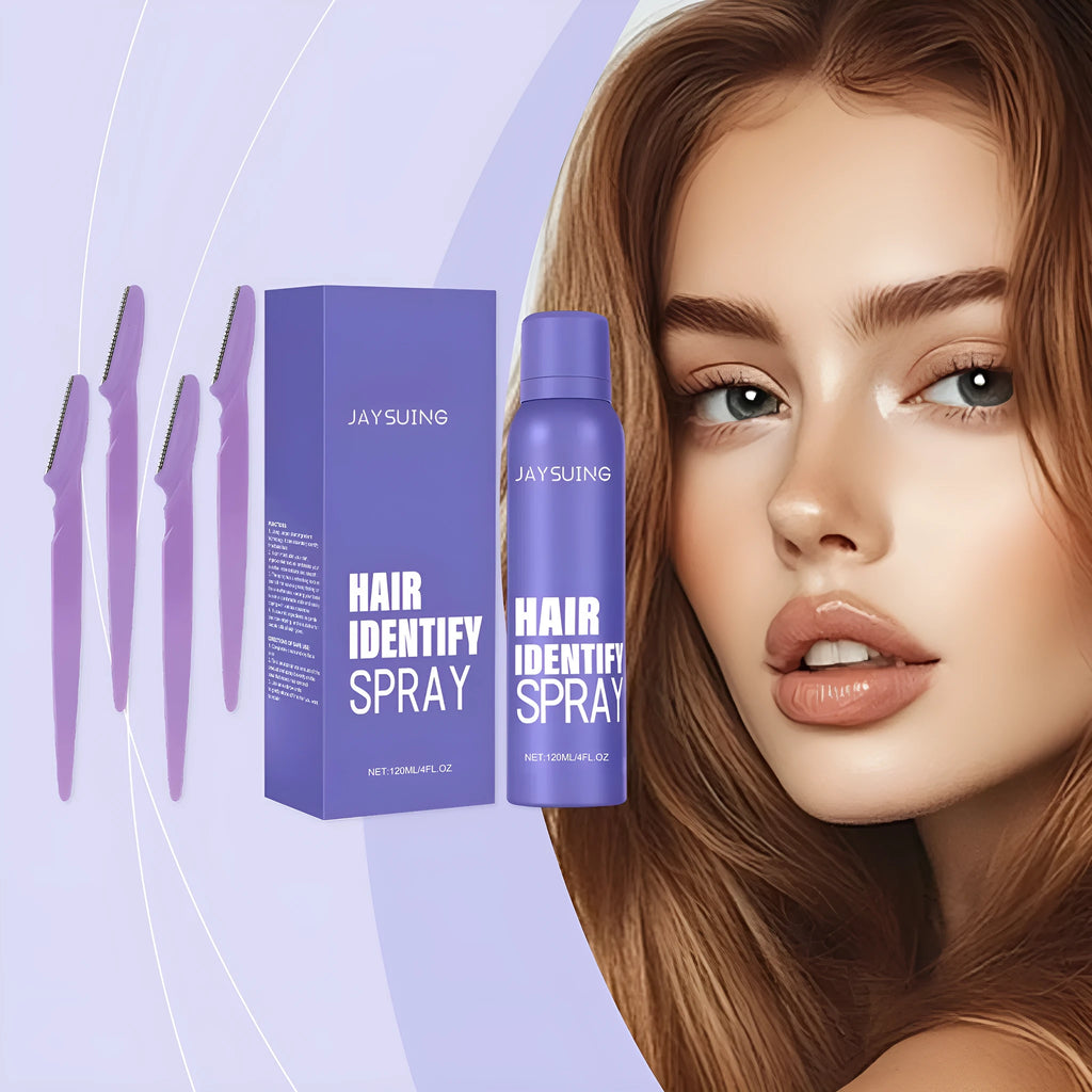 Portable home non irritating hair removal spray set 120ml with plant extracts