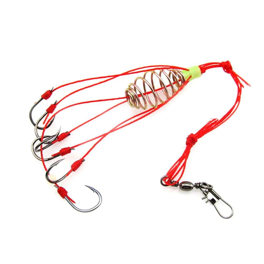 Carbon fishing rod float bracket set in a gift bag combination for sea fishing rod accessories
