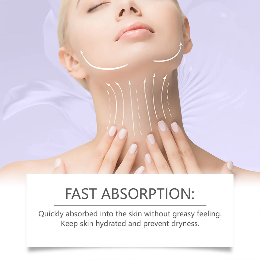 30g jar of moisturizing neck cream with retinol ceramides and peptides for daily skin care