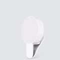 White selfie fill light with 9 LED lamp beads and three-level dimming on a mobile phone