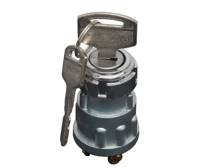 Pure copper JK423 ignition switch with key for trucks and forklifts
