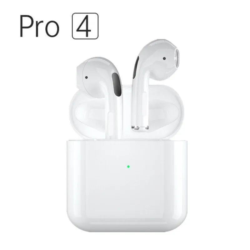 Pro4 wireless Bluetooth sports headset in black or white with in-ear design