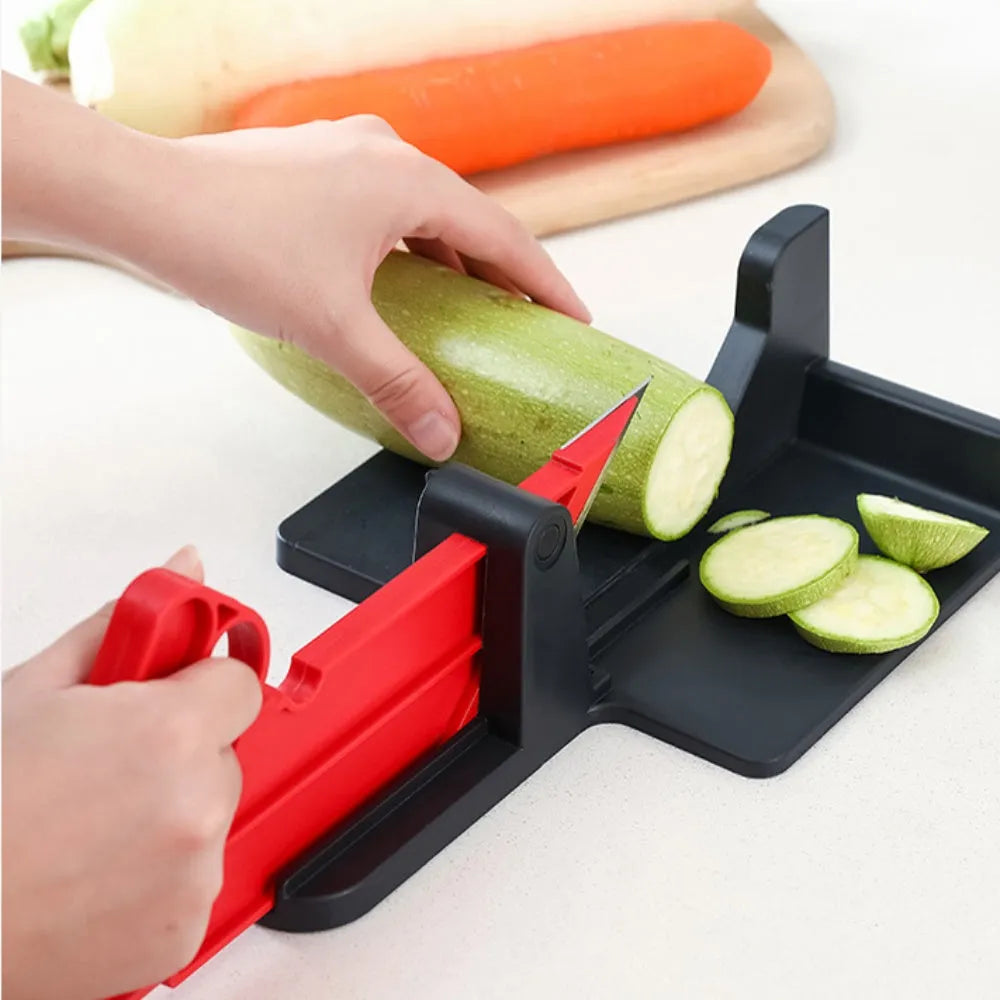 Multifunctional vegetable cutter stainless steel and plastic chopping carrots and potatoes green and red options 410g
