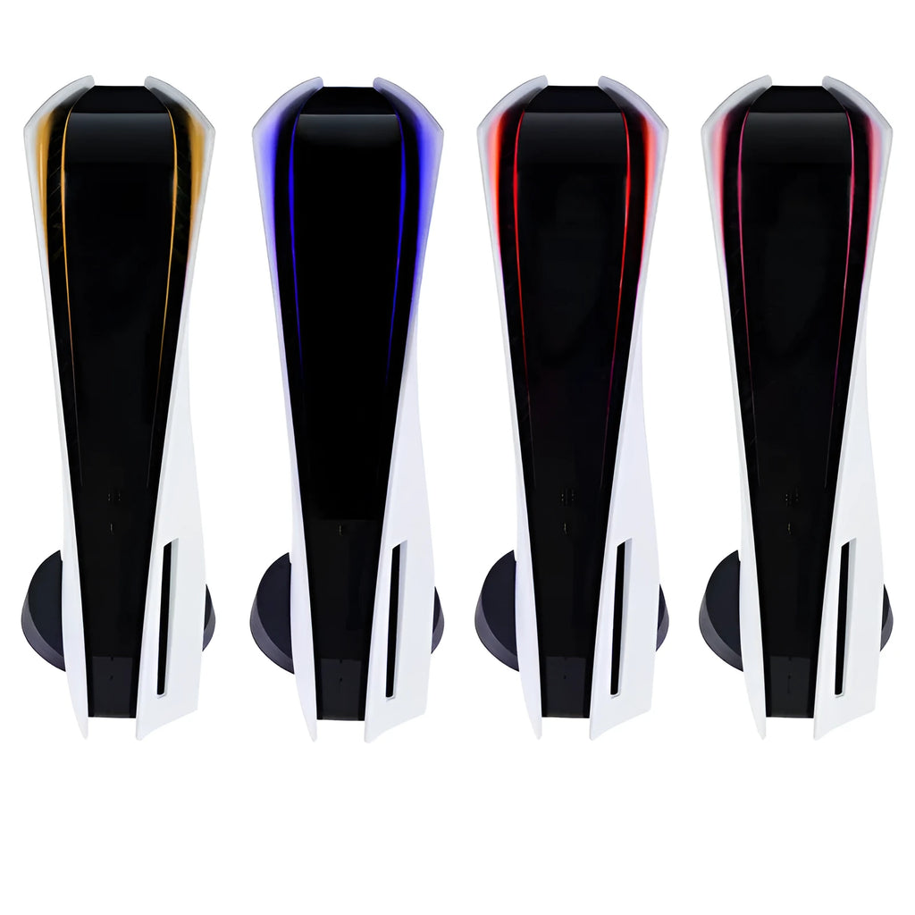 PlayStation 5 light bar film sticker with carbon fibre pattern in four colour options
