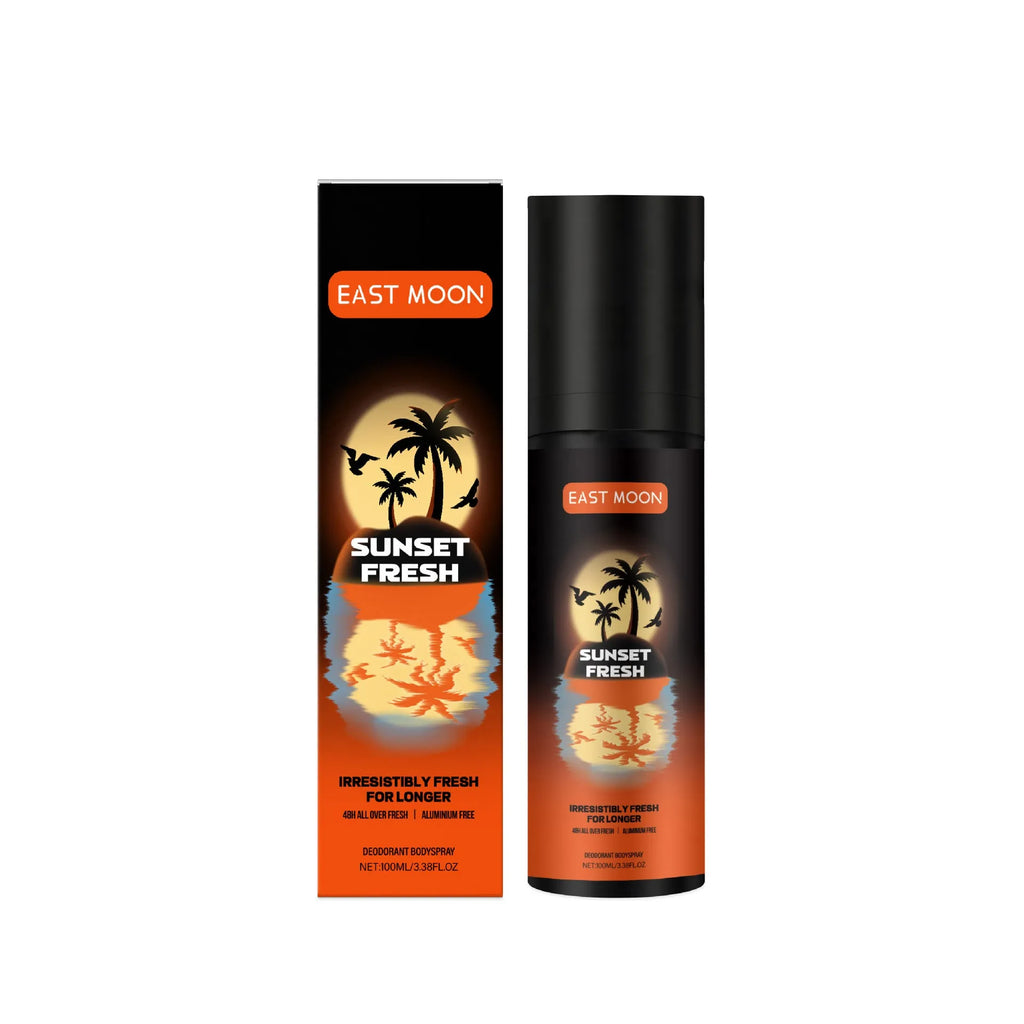 Men's fruit fragrance care spray 100ml white bottle with blue label