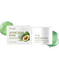 A resealable white tub of 30g avocado anti-ageing eye cream with shea butter and vitamin E.