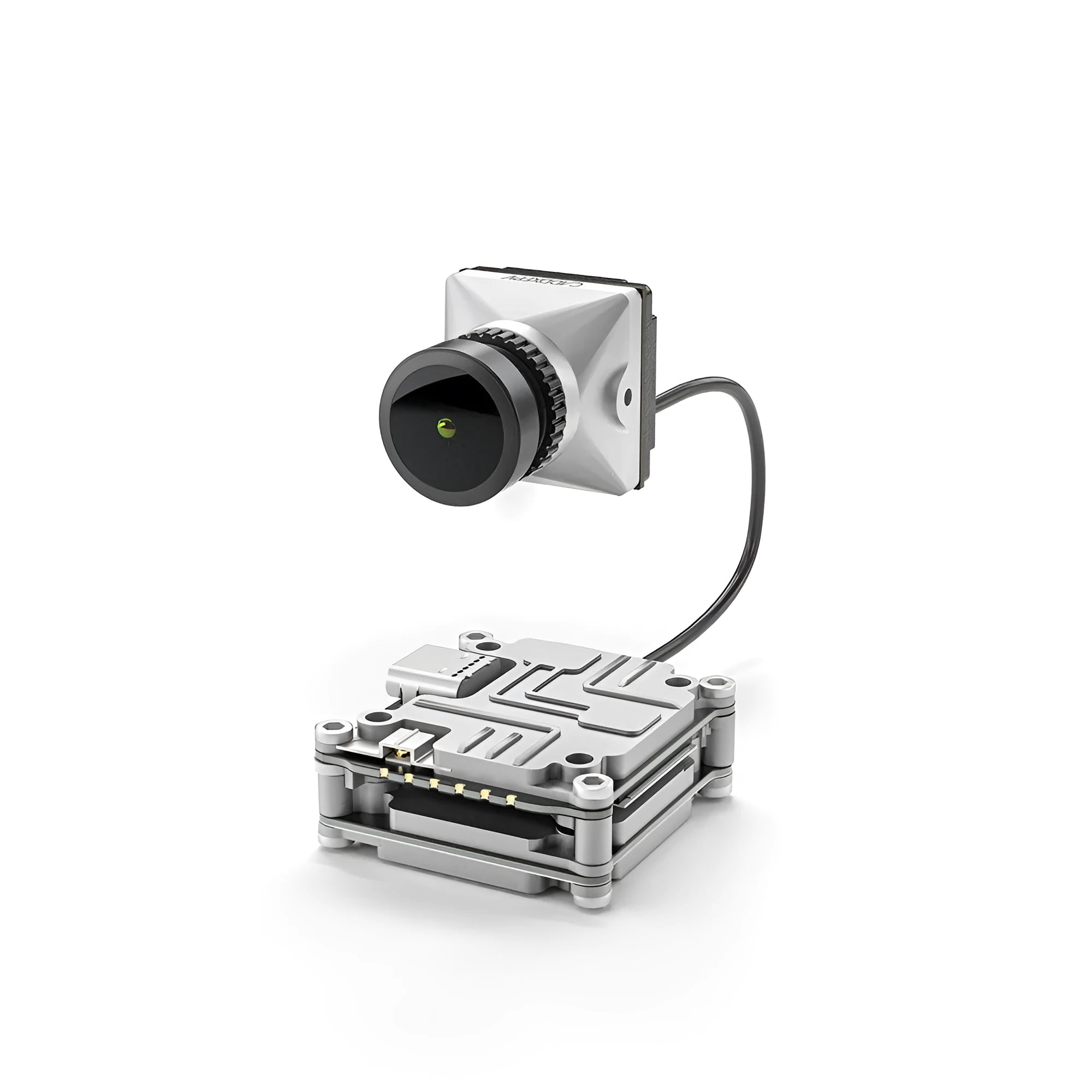Caddx ADAPTS DJI FPV digital transmission machine silver kit with screws and connection wires