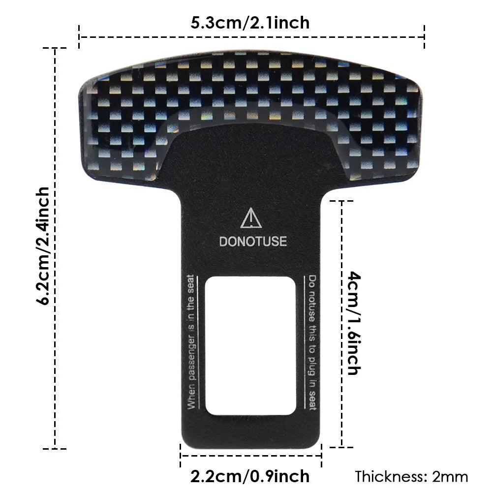 Aluminium alloy keychain with a 2.1cm frosted carbon fibre bottle opener, shown in single and pair pack.