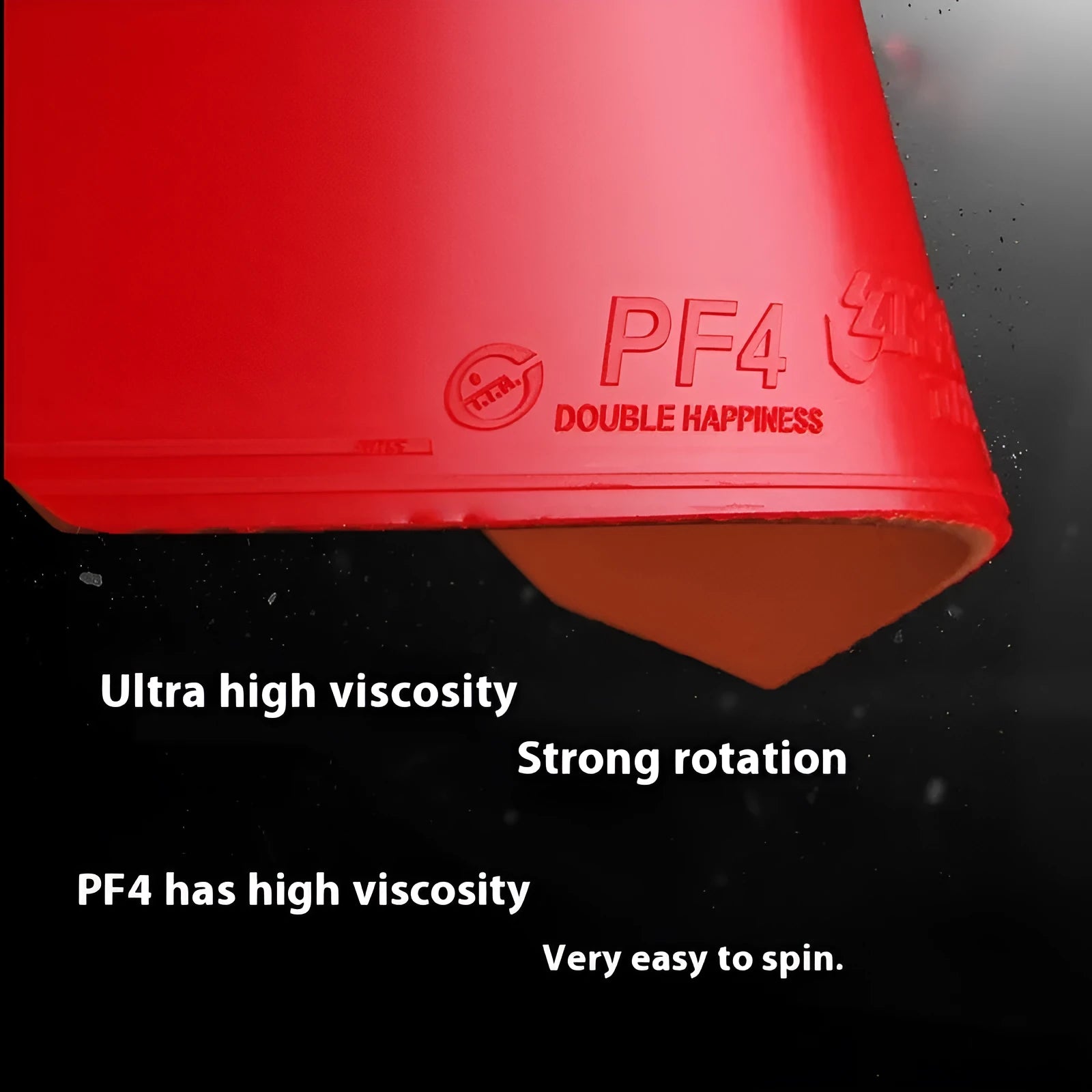Fast Attack Sticky Classic-50 table tennis racket with anti-spin rubber in red or black colour options