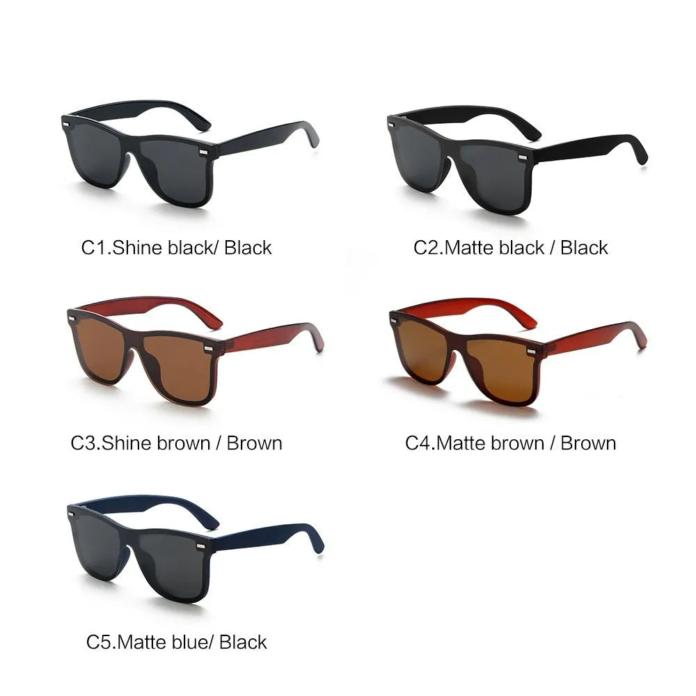 Polarized sunglasses C2 sand black frame gray piece for driving and fishing