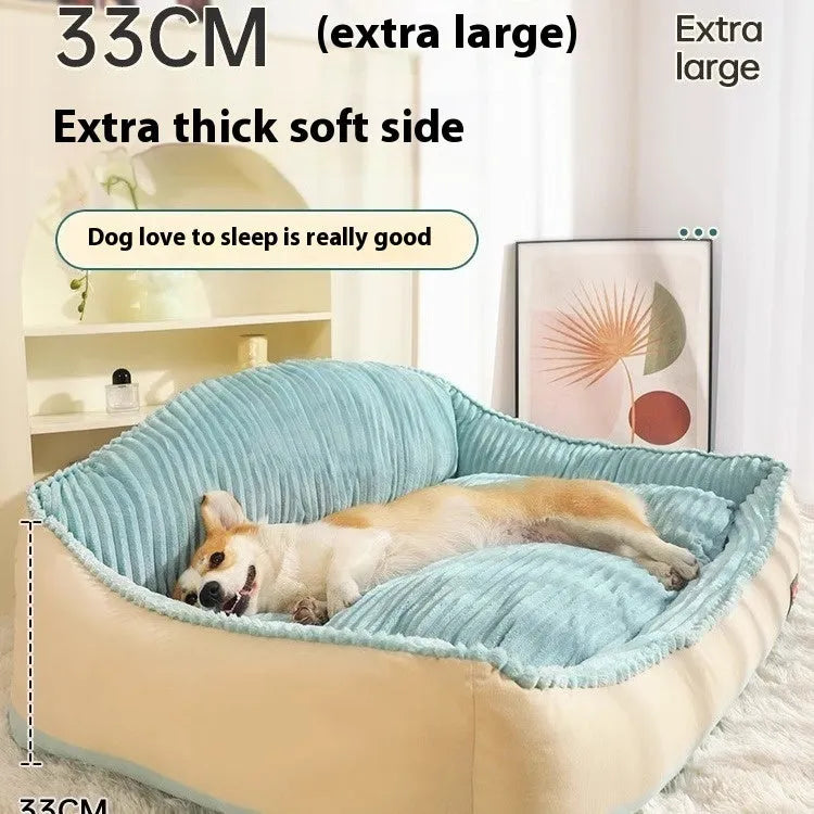 Morandi colour removable washable sofa dog mat in two sizes for pets up to 30kg