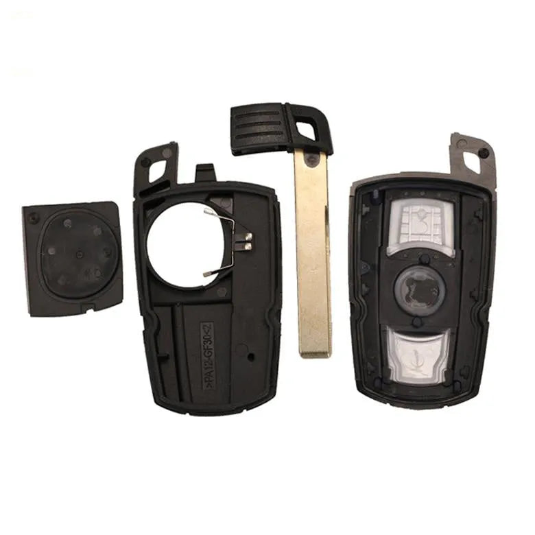 BMW HU92 semi-intelligent remote car key replacement with three-button design