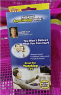 Digital hearing aid for elderly rechargeable compact mobile sound amplifier device