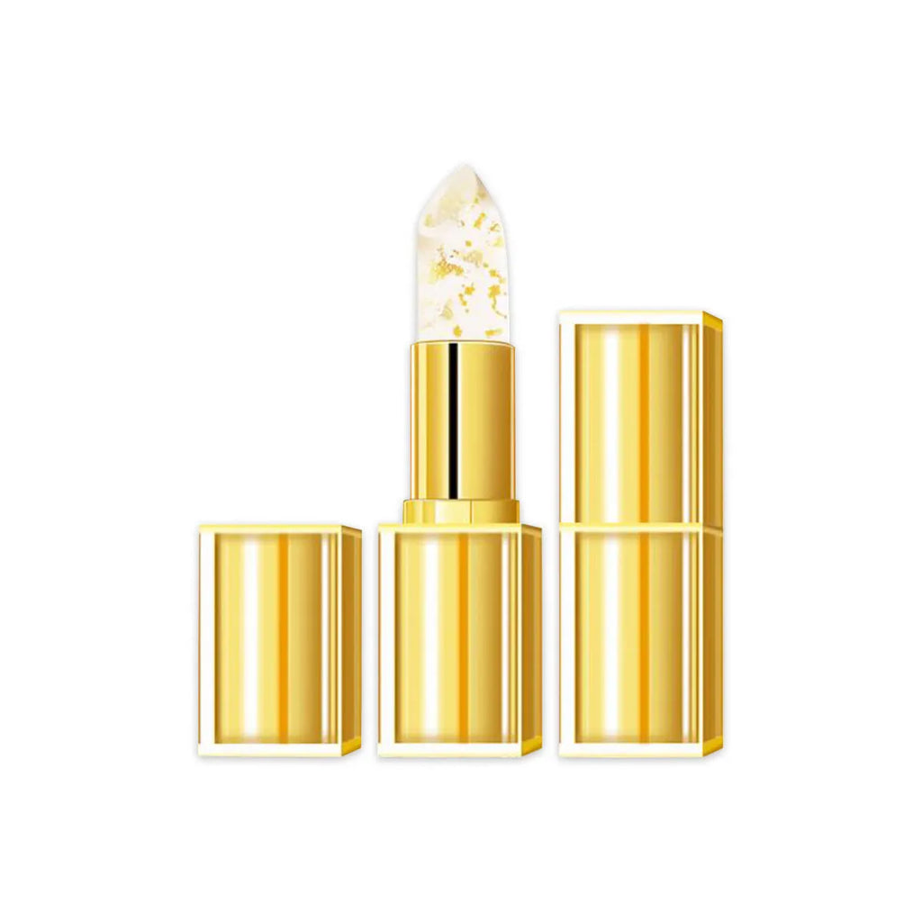 Anti-smudge gilding colour-changing lipstick YB1001 in temperature-sensitive lip balm packaging