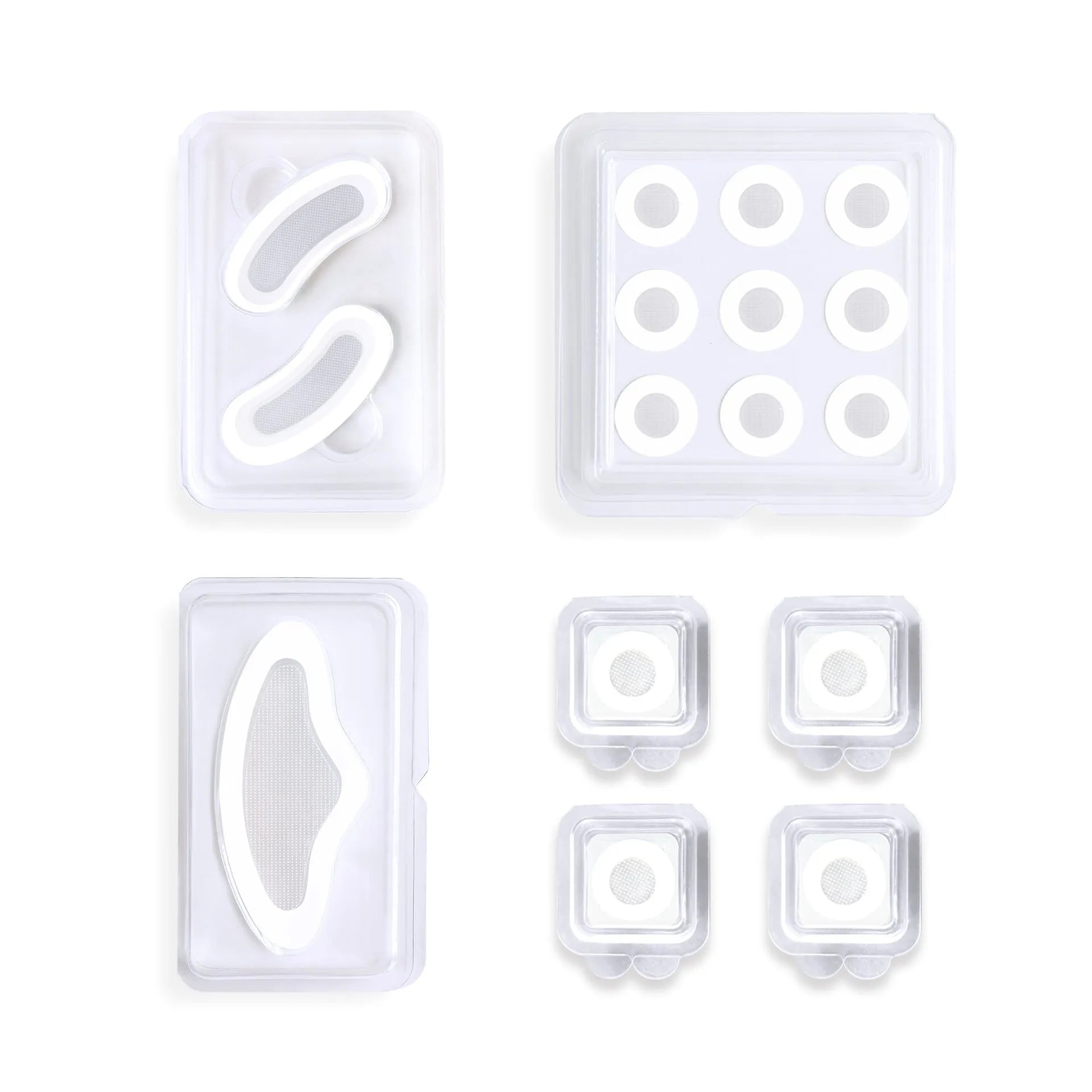 Transparent hydrocolloid acne patch stickers with microcrystalline penetration repair for blemishes