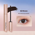 Long Curling Long-lasting Setting Mascara tube in Black and Brown variants with applicator.