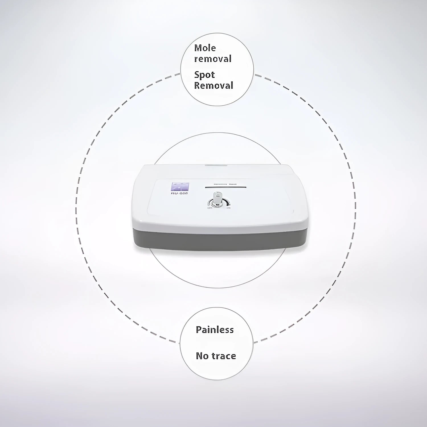 White professional electronic spot removal pen beauty instrument for salon use