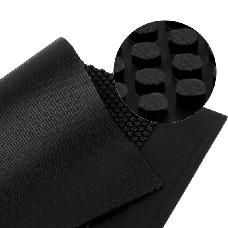 Single sheet of black small pimple inverted table tennis rubber for racket customisation