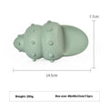 Deep sea shark themed rubber dog toy in conch or starfish design, blue or green colour
