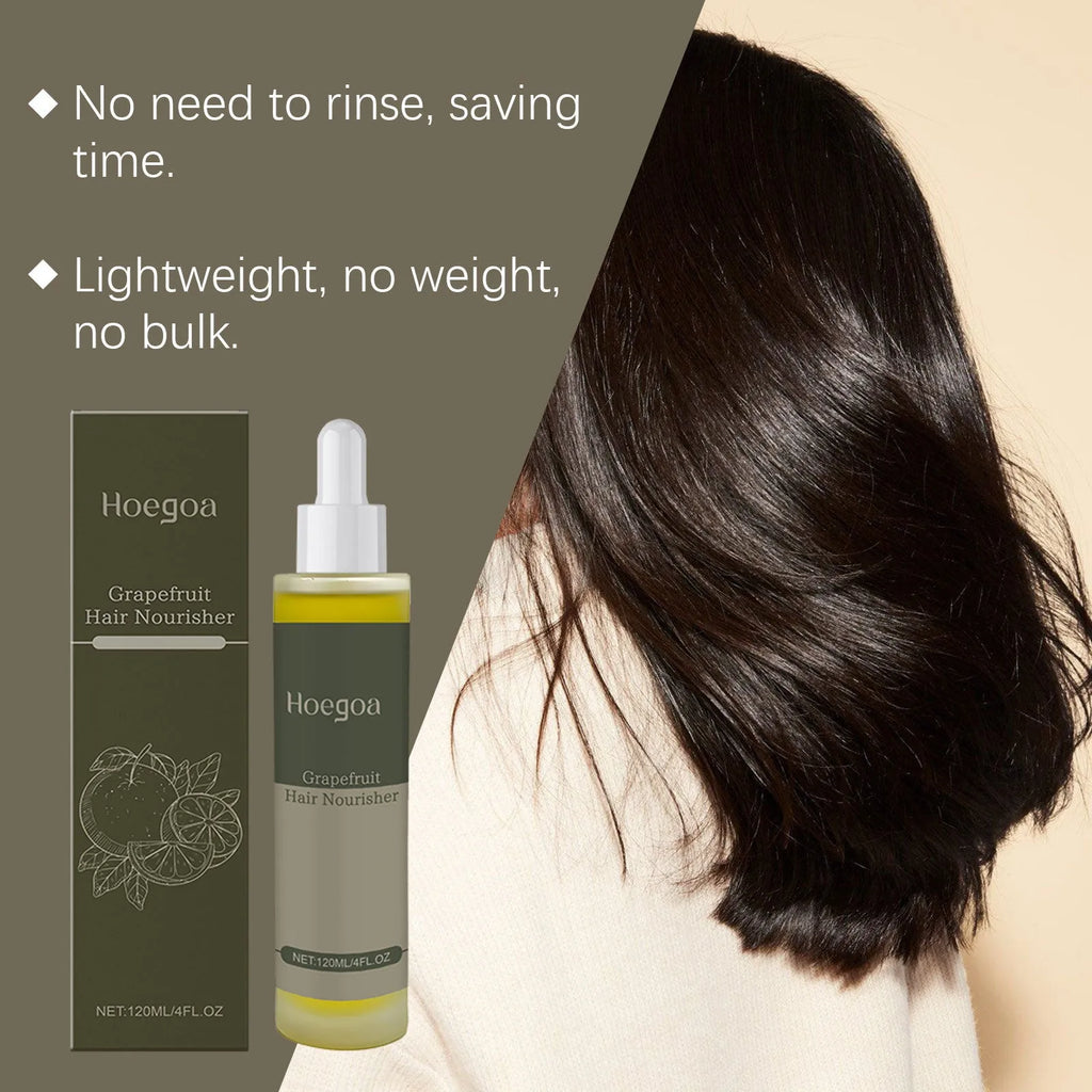 120ml bottle of grapefruit hair conditioner with ginger and rosemary oil