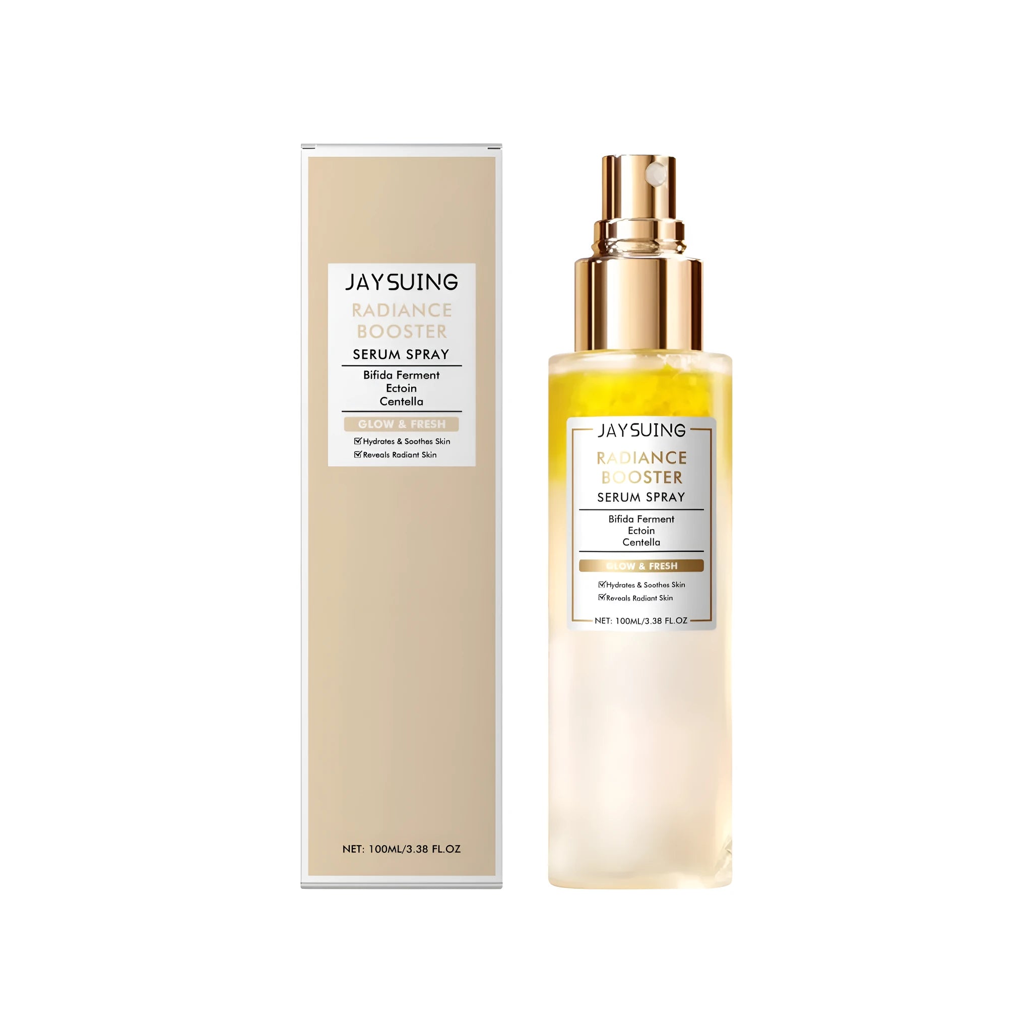 100ml facial hydrating mist spray with sodium hyaluronate and Centella asiatica extract